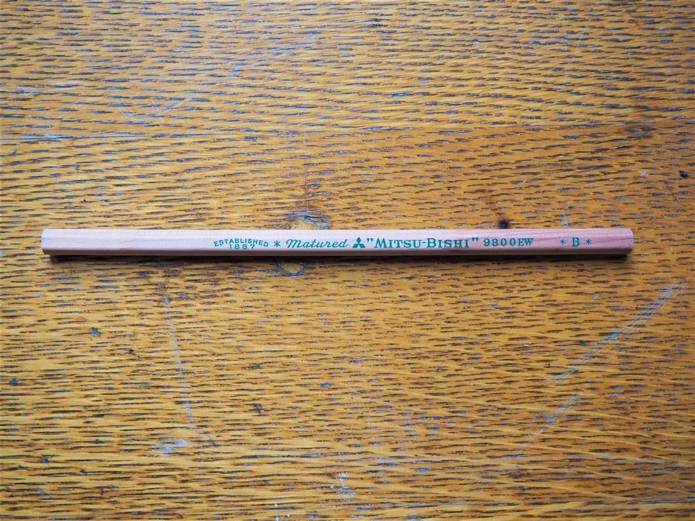 Uni Mitsubishi Recycle Pencil 9800EW - B