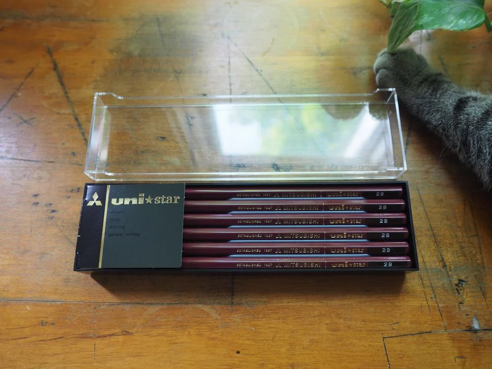 Uni-Star Mitsubishi Pencil - 2B - Image 3