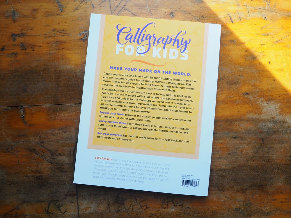 Modern Calligraphy for Kids: A Step-by-Step Guide and Workbook for Lettering Fun by Sally Sanders - Image 4