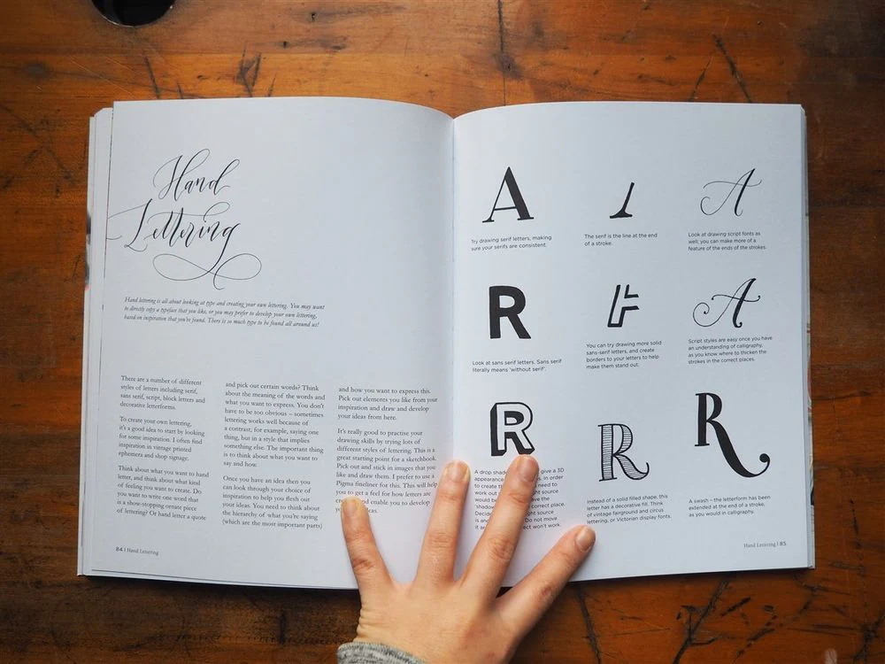 Modern Calligraphy Workshop: The Creative Art of Pen, Brush and Chalk Lettering by Imogen Owen - Image 4