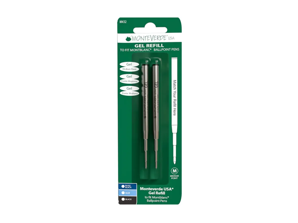 Monteverde Capless Gel Refill - M - Black