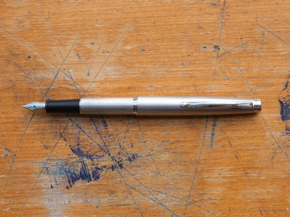 Monteverde Dakota Fountain Pen - Stainless Steel - Image 2