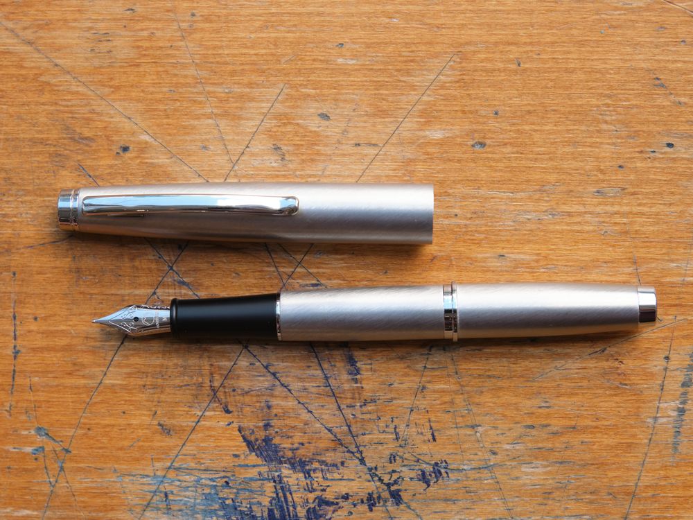 Monteverde Dakota Fountain Pen - Stainless Steel - Image 3