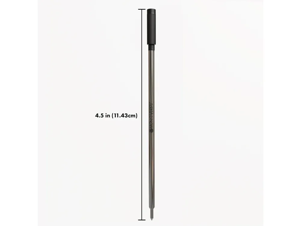 Monteverde Soft Ballpoint Refill - M - Black - Image 2