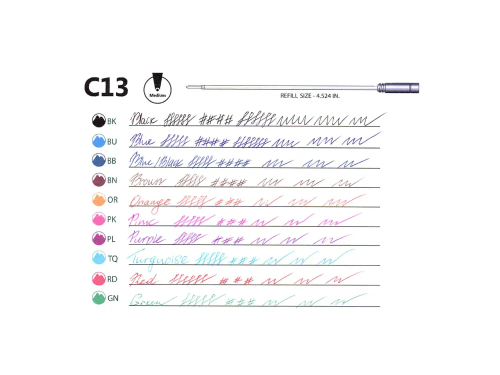 Monteverde Soft Ballpoint Refill - M - Black - Image 3