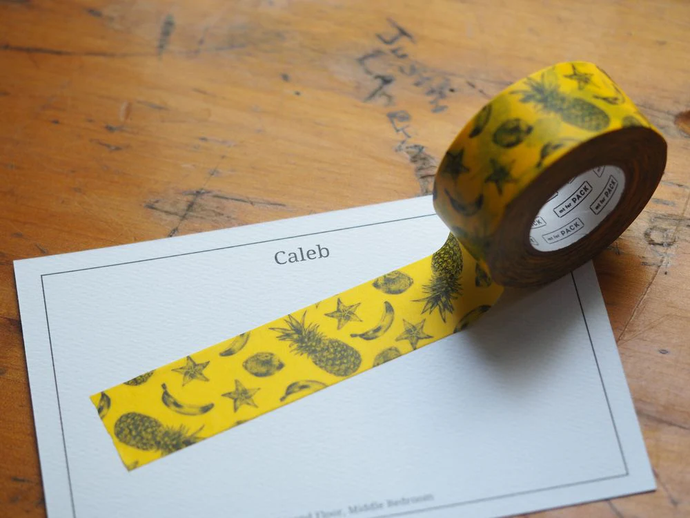 MT Packing Tape - Yellow Fruits (MTPACK19)