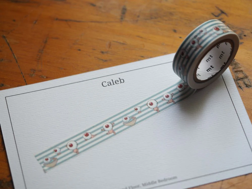 MT Washi Tape - Eyeball Stripes (MTMZPR01)
