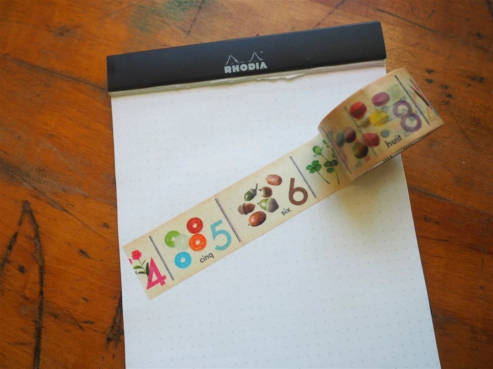 MT Washi Tape - French Counting (MTEX1P65)