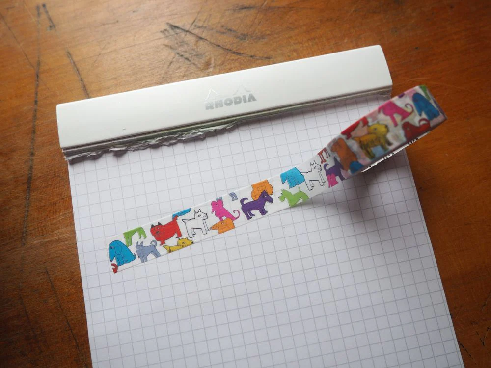 MT Washi Tape - Lisa Larson - Colorful Dogs (MTLISA17)