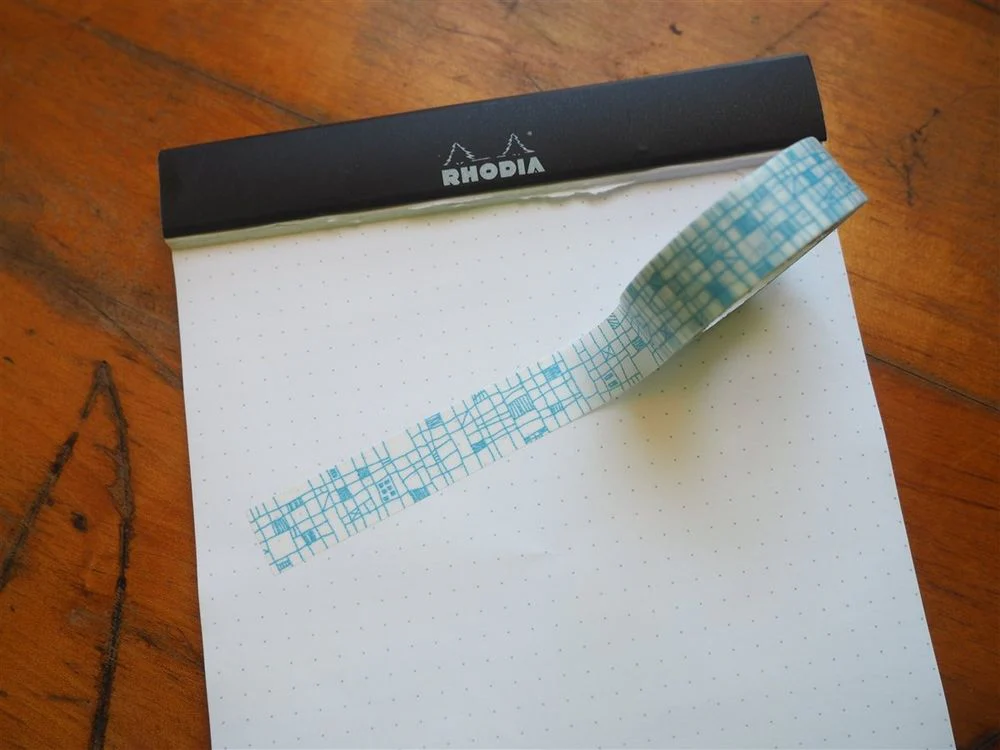 MT Washi Tape - Loose Grid Blue (MT01D291)