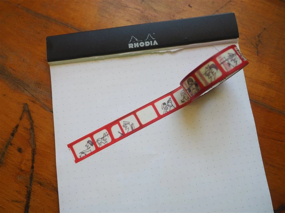 MT Washi Tape - Men on Bus (MTERIK04)