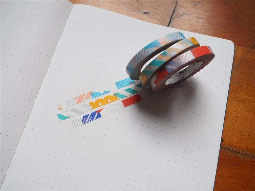 MT Washi Tape - Slim Deco G (3 pk)( MTSLIM25R)