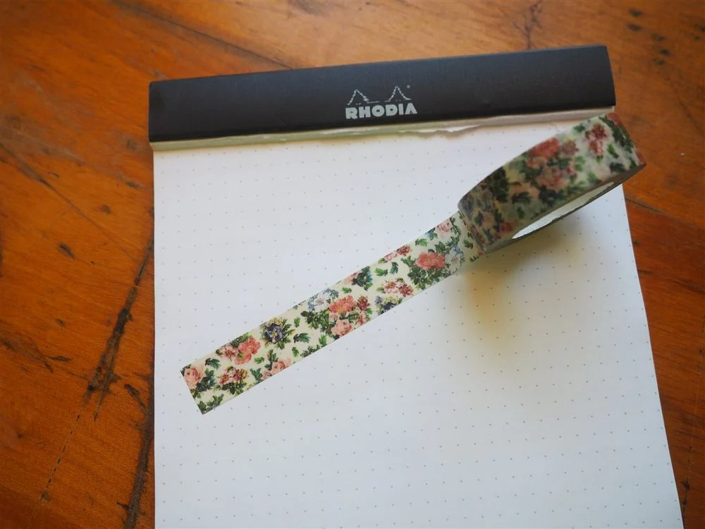 MT Washi Tape - Vintage Flowers (MTEX1P103R)