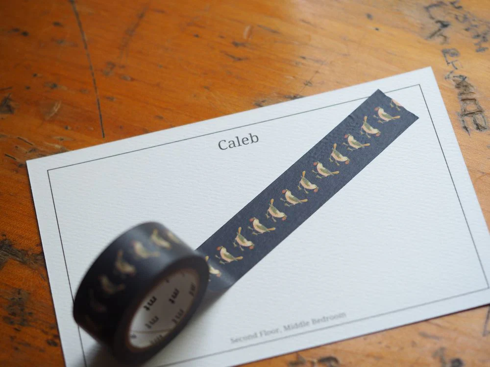 MT Washi Tape - William Morris Co. Strawberry Thief Bird (MTWILL25)