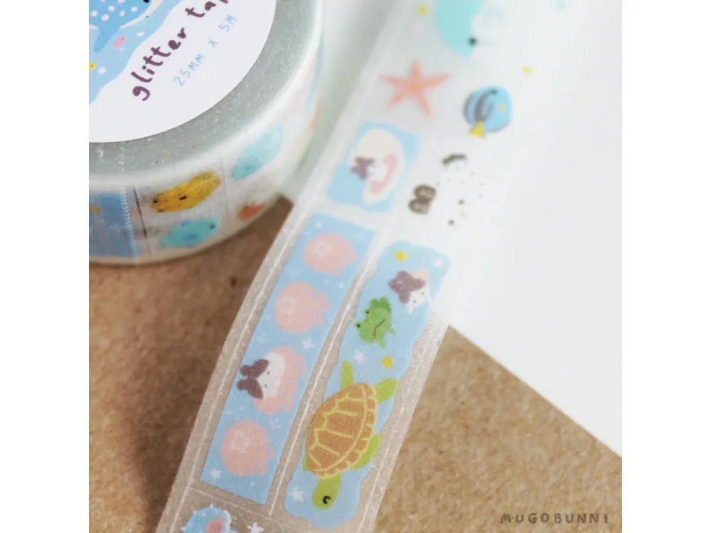 Mugobunni - Sticker Tape - Aquarium Glitter - Image 2