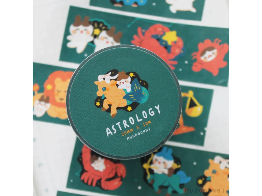 Mugobunni - Washi Tape - Astrology