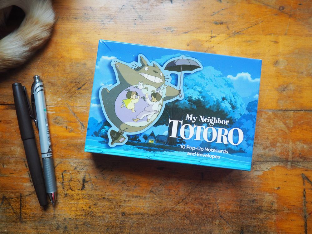 My Neighbor Totoro: 10 Pop-Up Notecards and Envelopes