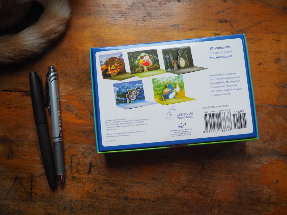 My Neighbor Totoro: 10 Pop-Up Notecards and Envelopes - Image 2