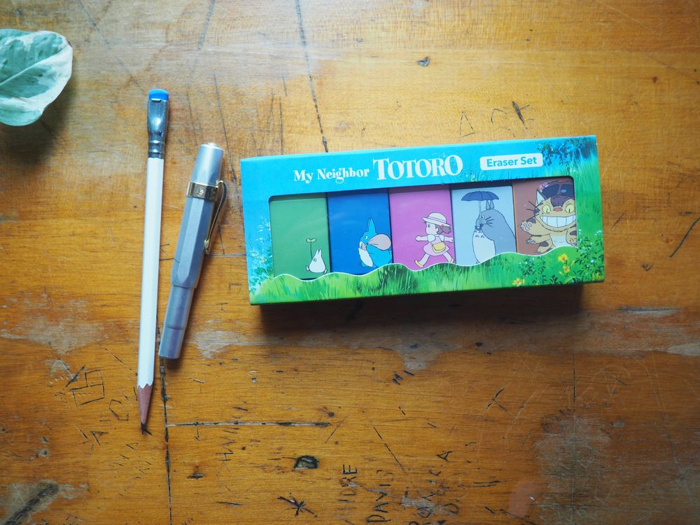 My Neighbor Totoro Erasers - Set of 5