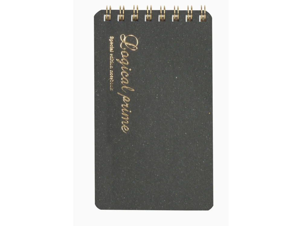 Nakabayashi - Logical Prime Ring Notebook - A7 - Gray (Grid)