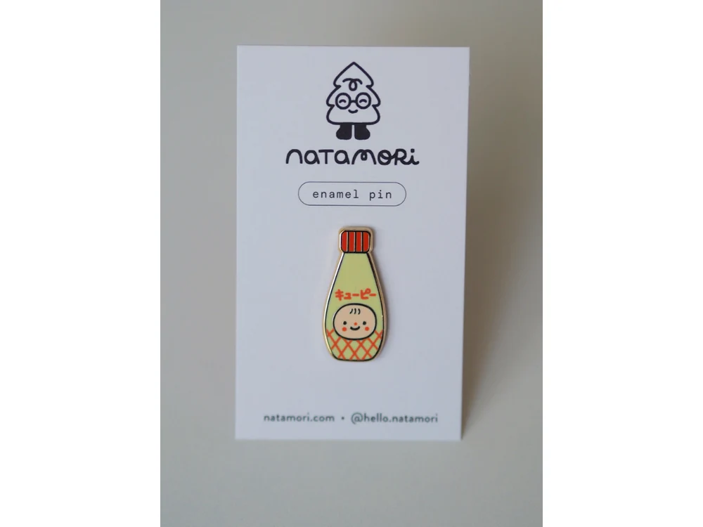 natamori - Enamel Pin - Kewpie Mayo