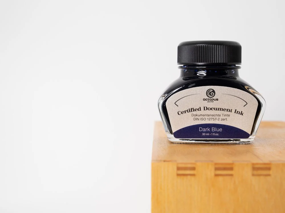 Octopus Document Ink (30mL) - Dark Blue