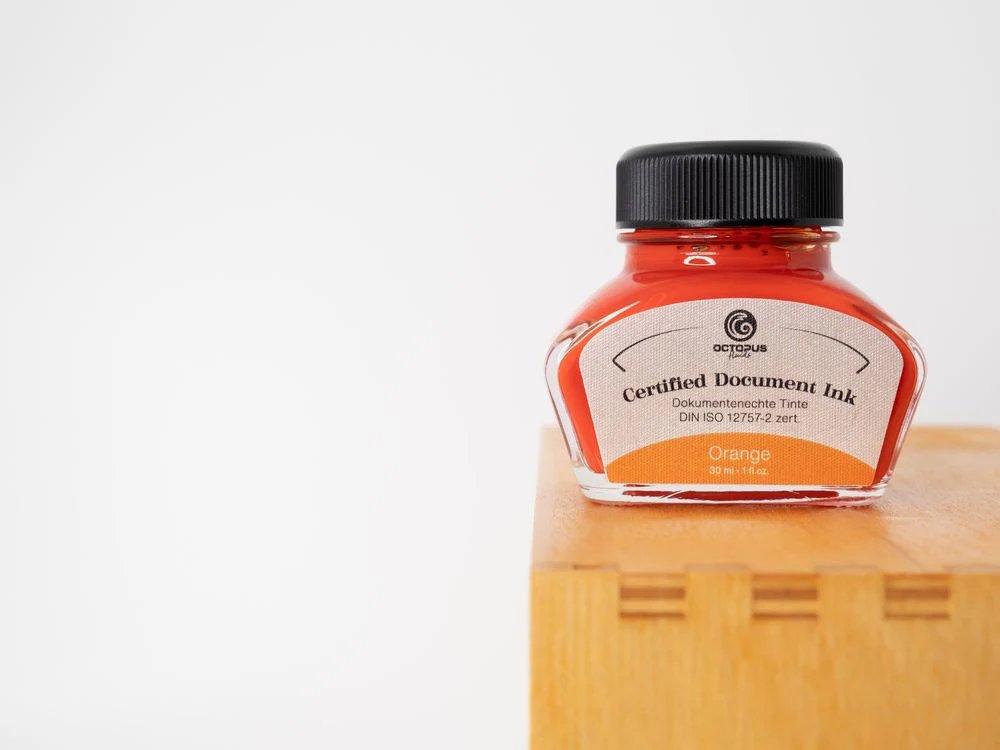 Octopus Document Ink (30mL) - Orange