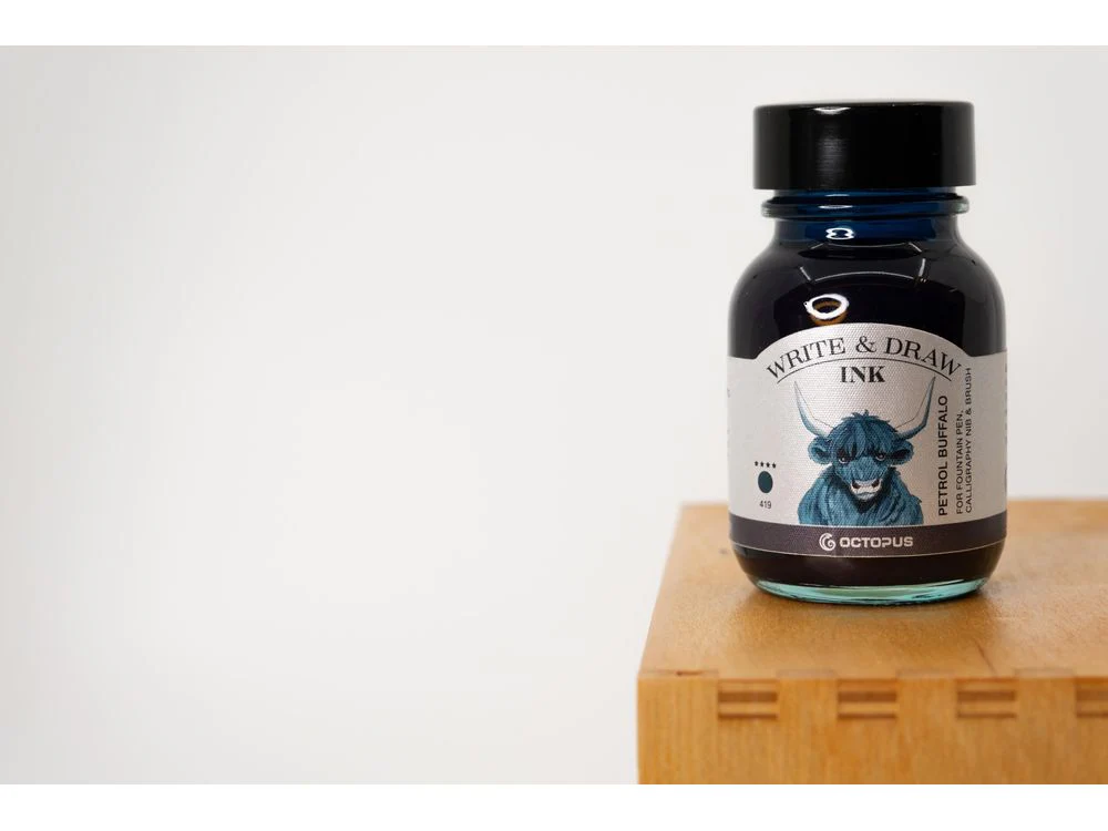 Octopus Write & Draw Ink (50mL) - Petrol Buffalo