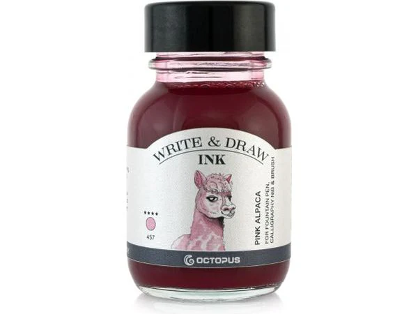 Octopus Write & Draw Ink (50mL) - Pink Alpaca