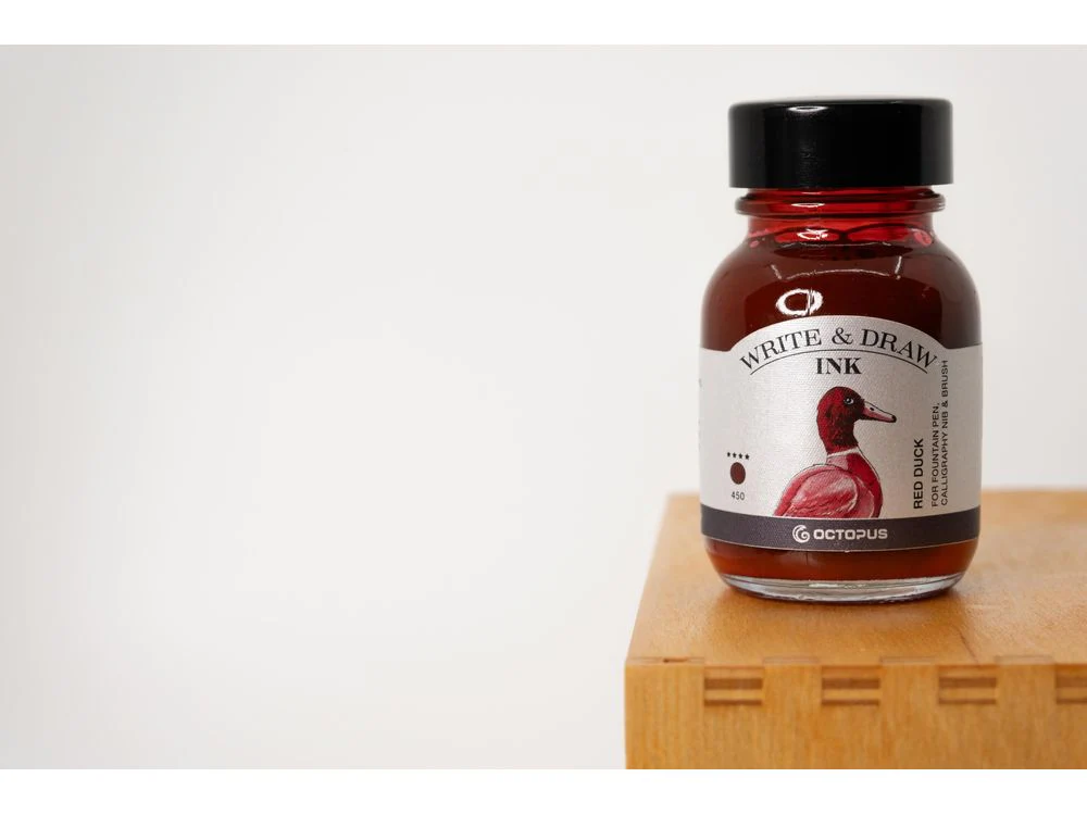 Octopus Write & Draw Ink (50mL) - Red Duck