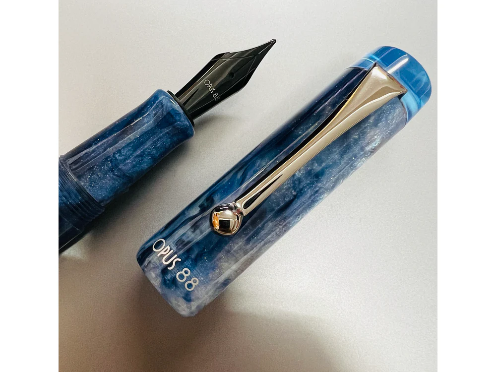 Opus 88 Koloro Fountain Pen - Sapphire Demo - Image 2