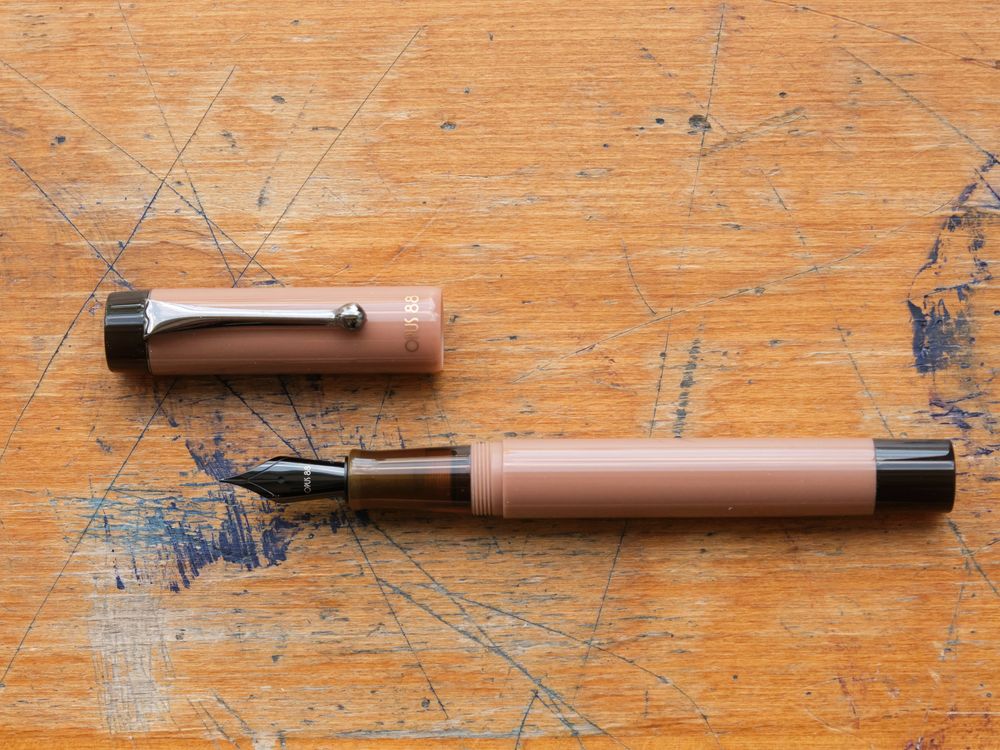 Opus 88 Koloro Fountain Pen - 2025 Mocha Mousse Demo - Image 3