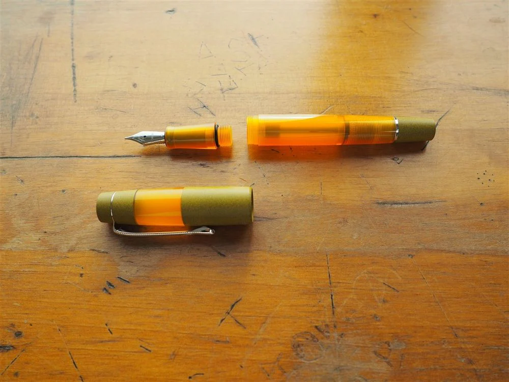 Opus 88 KOLORO Fountain Pen - Orange - Image 3