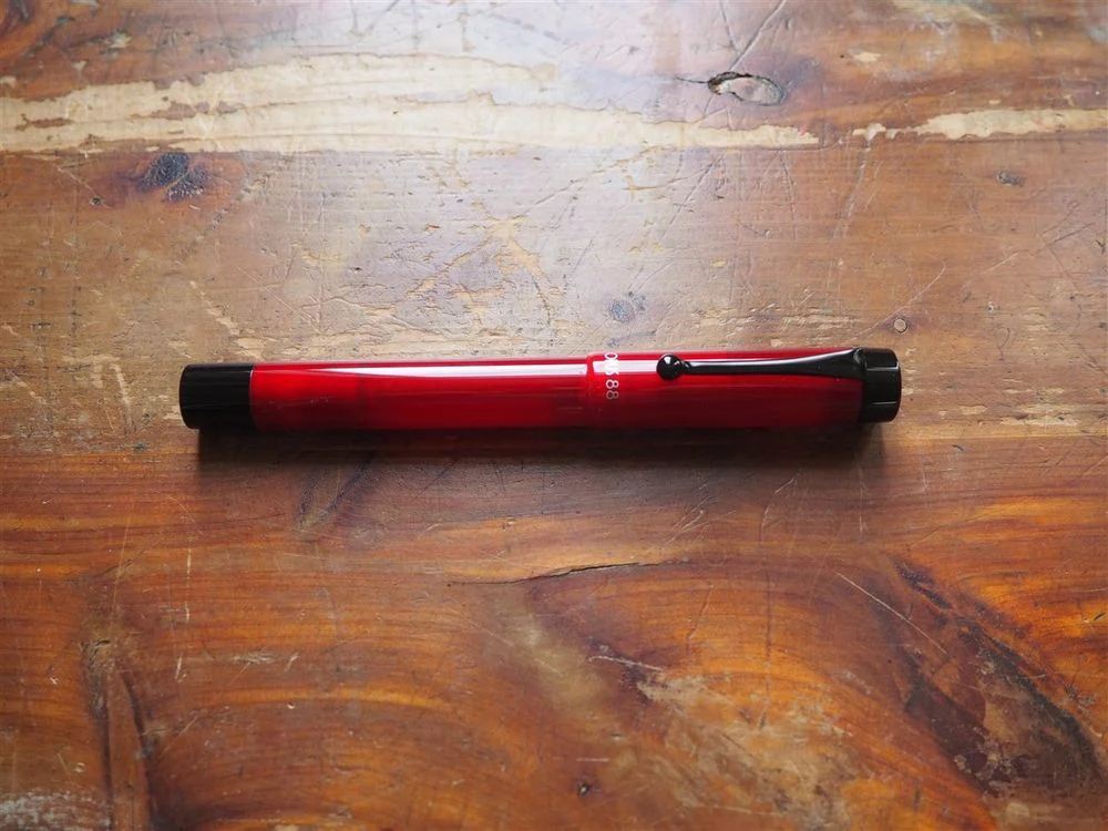 Opus 88 KOLORO Fountain Pen - Red Demonstrator