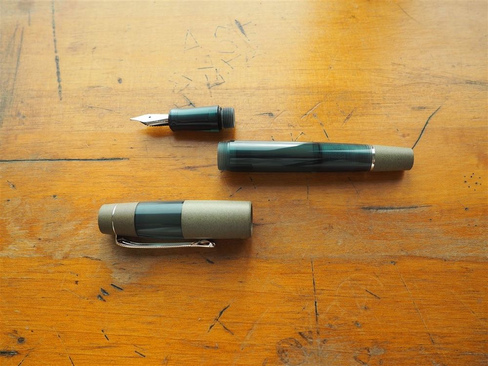Opus 88 KOLORO Fountain Pen - Teal - Image 3