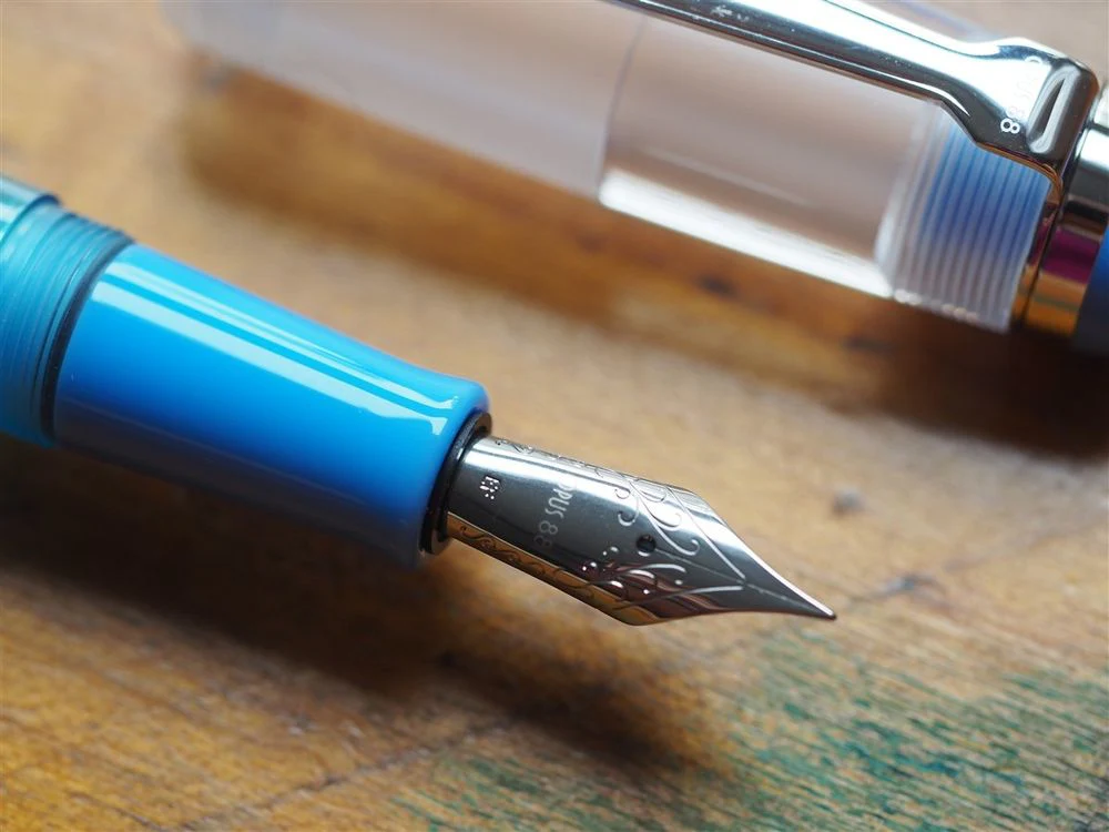 Opus 88 OMAR Fountain Pen - Baby Blue - Image 5