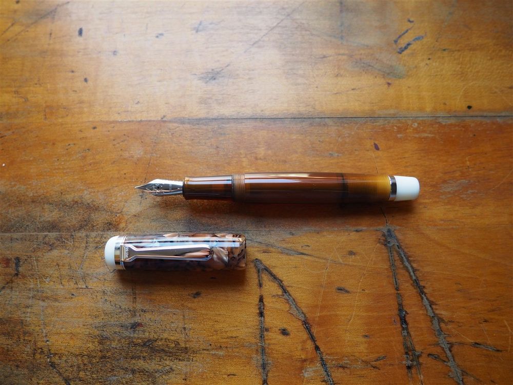 Opus 88 OMAR Fountain Pen - Brown