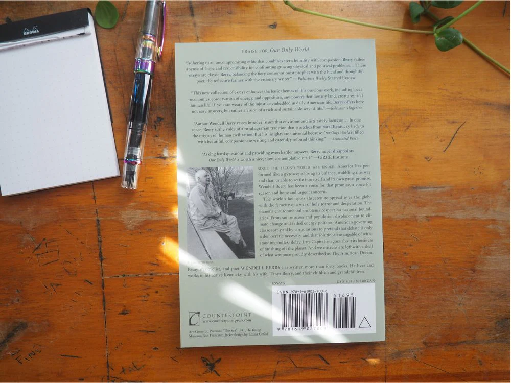 Our Only World: Ten Essays by Wendell Berry - Image 2