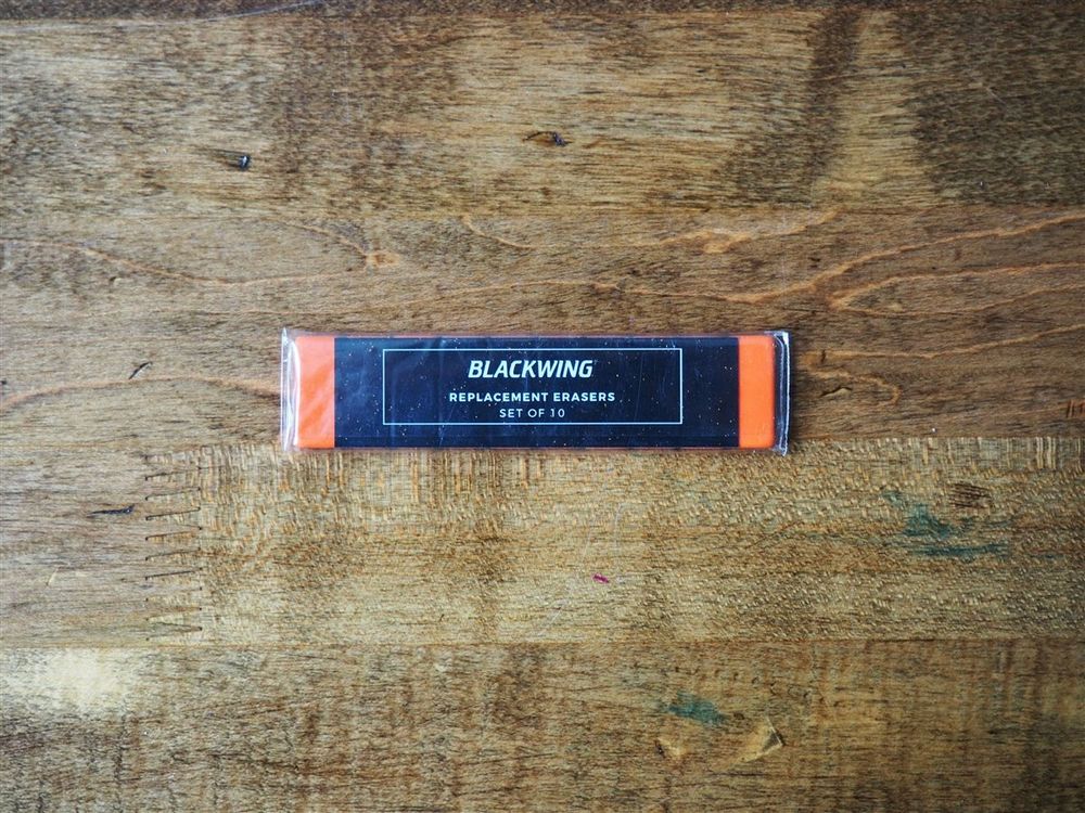 Blackwing - Replacement Erasers (Pack of 10) - Orange