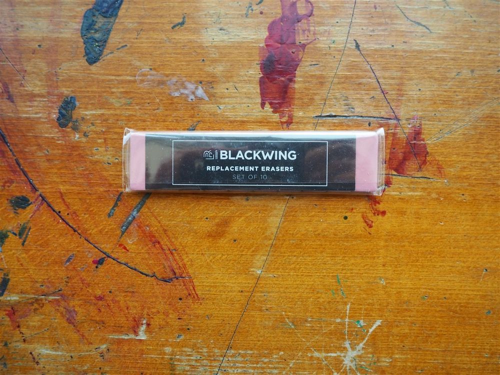 Blackwing - Replacement Erasers (Pack of 10) - Pink