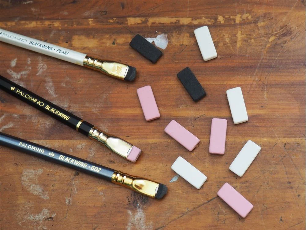 Blackwing - Replacement Erasers (Pack of 10) - Pink - Image 2