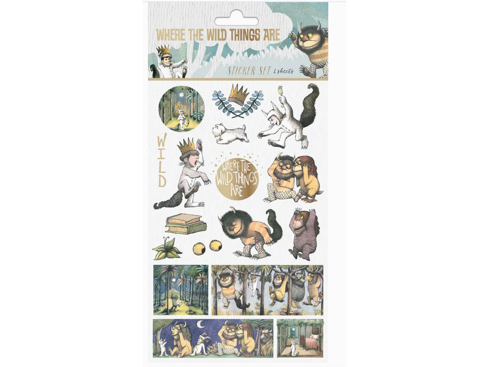 Paper House Productions - Sticker Set - Where the Wild Things Are