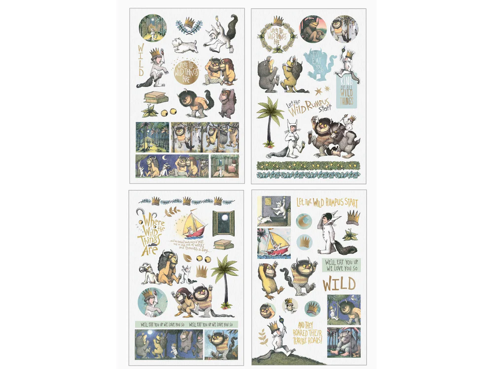 Paper House Productions - Sticker Set - Where the Wild Things Are - Image 2