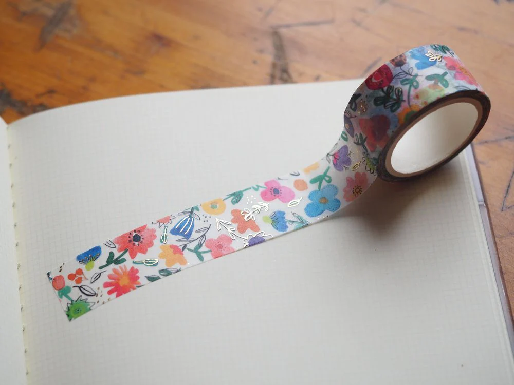 Papier Platz - Washi Tape - Flower (52-021)