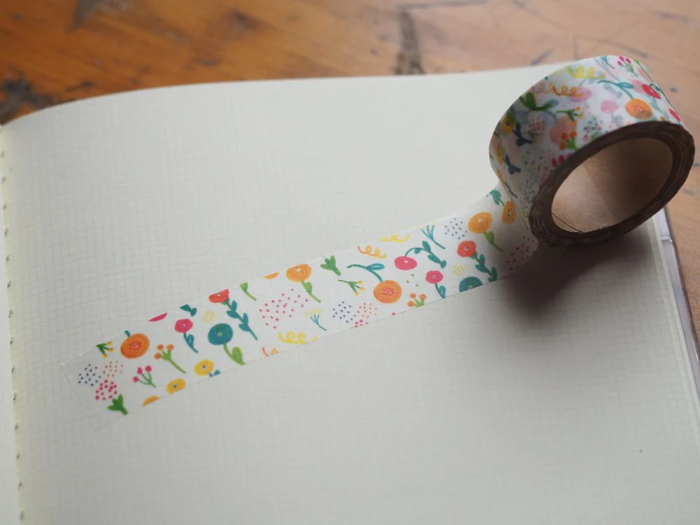 Papier Platz - Washi Tape - Flower Garden (37-870)