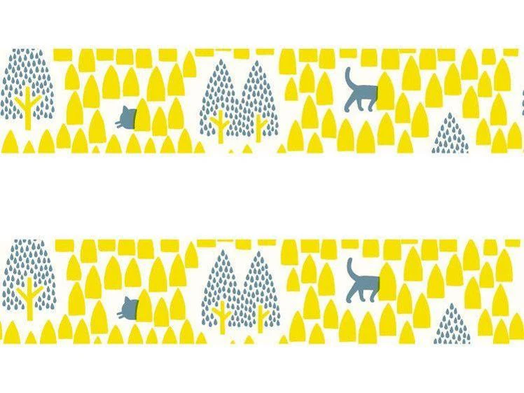 Papier Platz - Washi Tape - Hide and Seek (37-663)
