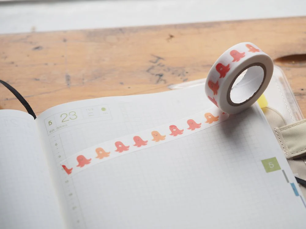 Papier Platz - Washi Tape - Octopus (72-003)