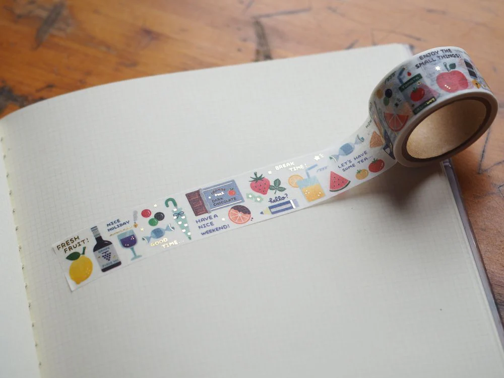 Papier Platz x Eric Small Things - Washi Tape - Fruits (52-026)