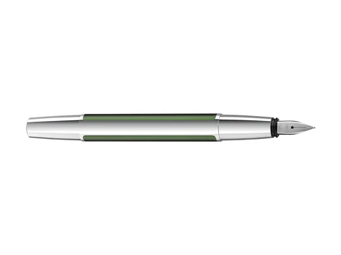Pelikan Pura 40 Fountain Pen - Deep Green