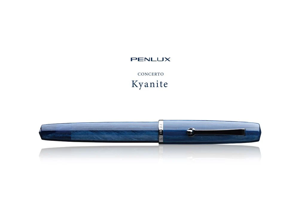 Penlux Concerto Fountain Pen Set - Kyanite - Image 2